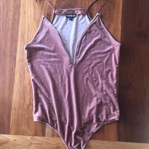 Express V neck bodysuit